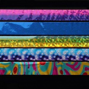 Набор переводной фольги для дизайна ногтей «Космос», 2,5 * 100 см, 15 шт, цвет разноцветный