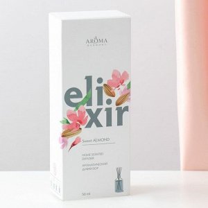 Диффузор ароматический ELIXIR "Sweet almond", 50 мл