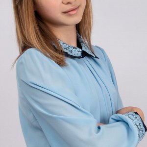 Блузка для девочки длинный рукав Соль&Перец арт.SP0302