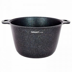 "Granit Ultra" Кастрюля с тефлоновым покрытием 10л, д32см, h