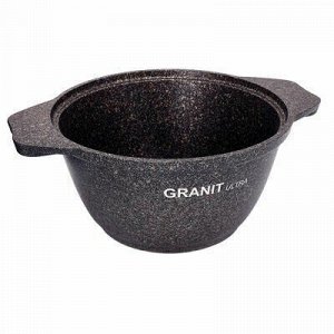 "Granit Ultra" Кастрюля с тефлоновым покрытием 1л, д18см, h9