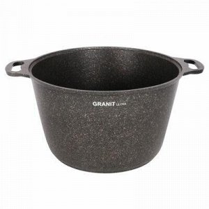 "Granit Ultra" Кастрюля с тефлоновым покрытием 10л, д32см, h