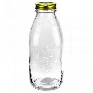 Бутылка стеклянная "Варенье" 1,1л h22,5см, диаметр горла - 4