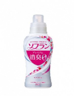 Кондиционер для белья "SOFLAN" (с длительной 3D-защитой от неприятного запаха "Premium Deodorizer Zero-?" - натуральный аромат роз) 550 мл / 12
