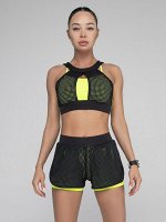Шорты Perforation Yellow