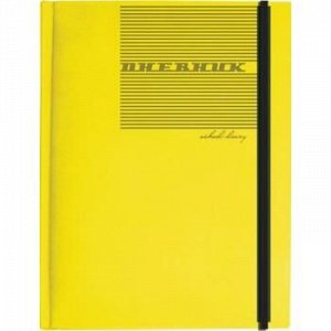 Дневник 1-11 класс (твердая обложка) "MEGAPOLIS VELVET" желтый на резинке, искусственная кожа 10-071/12 Альт {Китай}