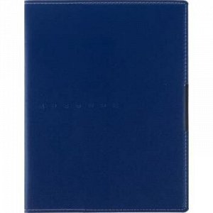 Дневник 1-11 класс (твердая обложка) "METROPOL" синий искусственная кожа 10-208/01 Альт {Китай}