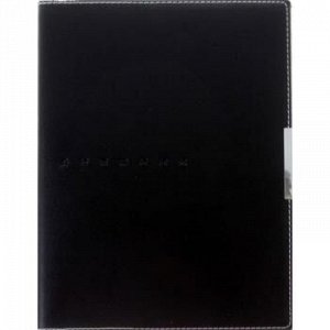 Дневник 1-11 класс (твердая обложка) "METROPOL" черный искусственная кожа 10-208/03 Альт {Китай}