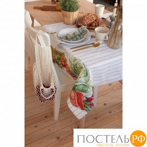 Скатерть Этель Vegetable 180х147 см, 100% хлопок, репс 210 г/м2