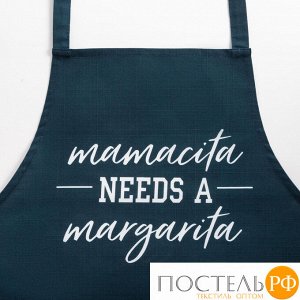 Фартук Этель Mamacita needs a margarita 60х70 см, 100% хлопок, репс 210 г/м2
