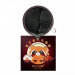 Гидрогелевые патчи Sersan Love Black Gold Caviar Eye Mask с гиалуроновой кислотой и экстрактом икры и золота 60 шт