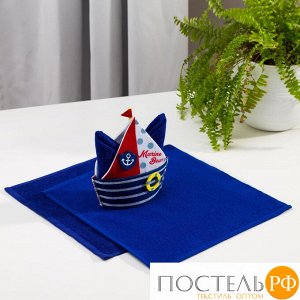 Набор полотенец в корзинке Экономь и Я "Моряк" 30*30 см-2шт,100% хл,  340 гр/м2 6852275