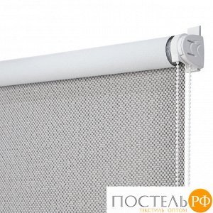 Рулонная штора Блэкаут Сканди Серый 160x175