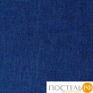Штора портьерная Этель "Блеск" цв.синий на люверсах 140х250 см,100% п/э 4995476