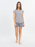 Комплект с шортами короткий рукав GRAY