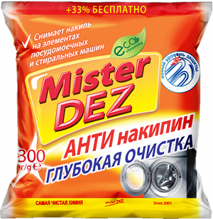 Mister Dez Eco-Cleaning Антинакипин глубокая очистка 300 г