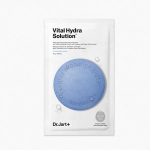 DR.JART+ DERMASK WATER JET VITAL HYDRA SOLUTION 25gr Увлажняющая маска с гиалуроновой кислотой 25гр