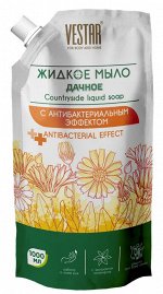 VESTAR® Жидкое мыло &quot;Дачное&quot; с антибактериальным эффектом, 1000мл, дой-пак