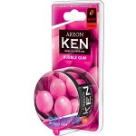 Ароматизатор на панель AREON KEN BLISTER Bubble Gum Жевательная резинка