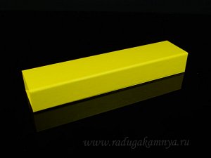 Подарочная упаковка пенал с магнитом под браслет 220*50*30мм цв.желтый