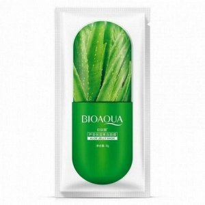 Ночная маска для лица с экстрактом алоэ Aloe jelly mask Bioaqua