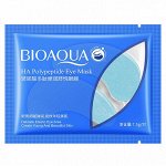 BIOAQUA Гидрогелевые патчи под глаза с полипептидом