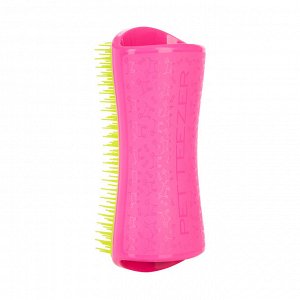 Расческа для животных (кошек и собак) Pet Teezer Detangling & Dog Grooming Brush Pink & Yellow