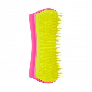 Расческа для животных (кошек и собак) Pet Teezer Detangling & Dog Grooming Brush Pink & Yellow