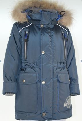 Синий Куртка из непромокаемой и непродуваемой мембранной ткани. Подклад из флиса (150 г/м2) и Tafetta 190г/м2 , утеплитель Termofinn (300 г/м2) , у куртки съемный капюшон отстегивается меховая опушка.