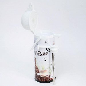 Кофейник-термос с помпой "Кофе с молоком", 1.8 л, сохраняет тепло 4 ч, 36 х 29 см