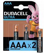 DURACELL Ultra Батарейки AAA 2шт