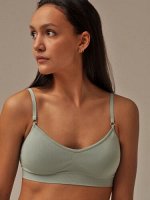 BR364 TOP WITH CUP (Mirey) женский топ на тонких бретелях  с чашечками