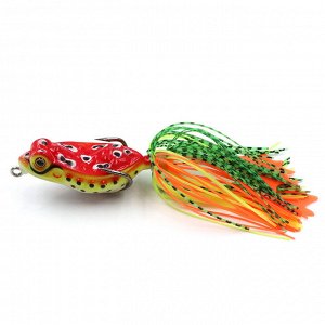 Лягушка-незацепляйка Namazu FROG с лапками, 48 мм, 8 г, цвет 09, крючок-двойник YR Hooks (BN) #1/0/4