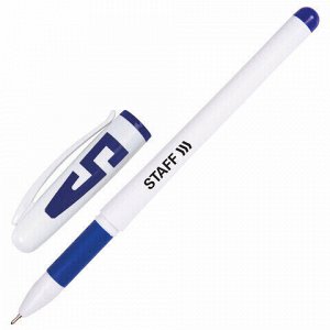 Ручки гелевые с грипом STAFF "Manager", НАБОР 4 ЦВЕТА, корпус белый, узел 0,5 мм, 142395