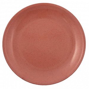 Тарелка плоская 24 см, 2,5 см (розовый) 2ТР-24