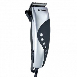 Машинка для стрижки волос 10 Вт DL-4049 серебристая