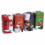 Банка жестяная &quot;Сканди&quot; 4 штуки по 0,24 л П50*50h80v024-01914