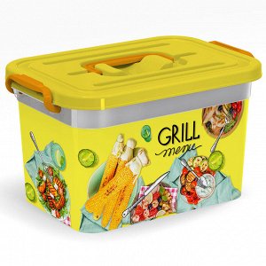 Контейнер для шашлыка 10 л "GRILL MENU" 81096