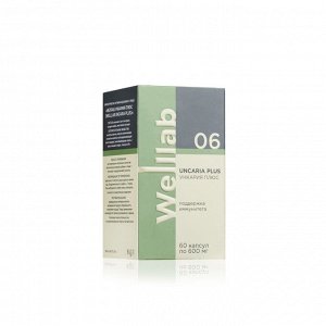 Welllab UNCARIA PLUS, 60 капсул
