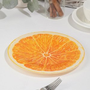 Тарелка «Апельсин», d=21,5 см