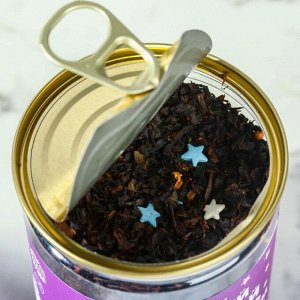 Чай чёрный «Пёсик», с имбирём, кориандром и сахарными звёздочками, 60 г.