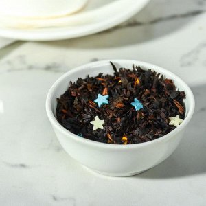 Чай чёрный «Пёсик», с имбирём, кориандром и сахарными звёздочками, 60 г.