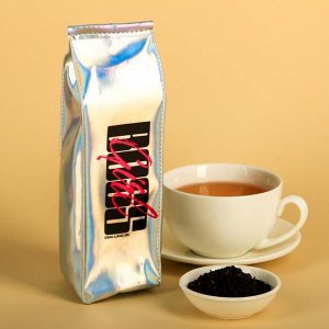 Чай чёрный BOOS GIRL в косметичке, вкус: лесная ягода, 100 г.