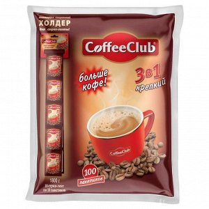 Кофе растворимый Coffee Club  3в1 strong  18 г