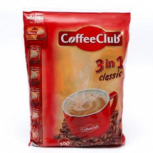 Кофе растворимый Coffee Club classic 3в1 18г
