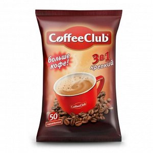 Кофе растворимый Coffee Club 3в1 strong 18 г