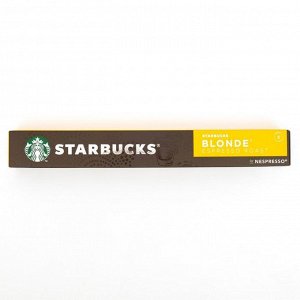 Кофе в капсулах STARBUCKS Blonde Nespresso, 53 г