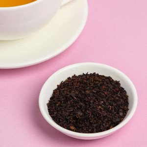 Чай чёрный «Жрём рождения», вкус: шоколадный апельсин, 50 г