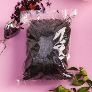 Чай чёрный в тубусе «Самой прекрасной», вкус: ягодная фантазия,100 г