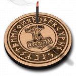 Подставка для благовоний Молот Тора, бук